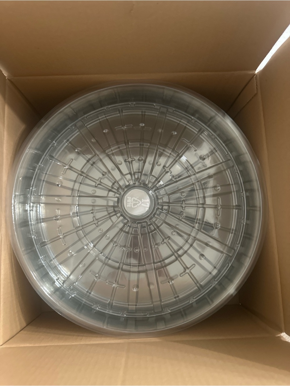 50-Pack Clear Plant Saucer